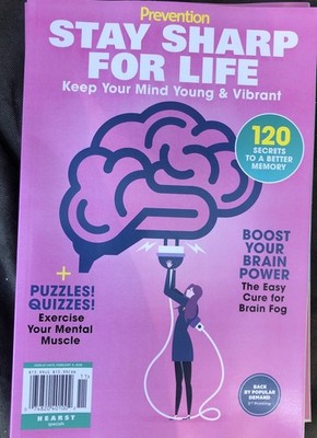 STAY SHARP FOR LIFE - BOOST YOUR BRAIN POWER 2025 PREVENTION Magazine ...