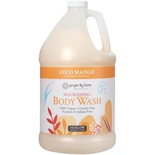 Ginger Lily Farms Botanicals Nourishing Body Wash, Coco Mango, 100% Vegan &