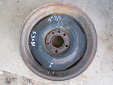 66-69 Mopar 15x5.5 Stock Steel Wheel Rim 4 Inch Backspace Oem 1