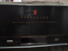 Parasound HCA-2205A Stereo Power Amplifier Black