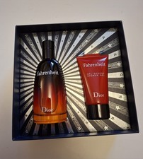 Dior Fahrenheit 100ml EDT Gift Set Shower Gel 50ml New