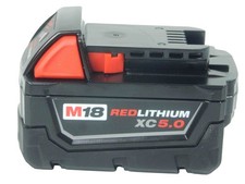 New Milwaukee 48-11-1850 M18 18V 5.0 Ah REDLITHIUM XC Battery