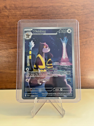 Pokémon TCG Watchog 097/086 Illustration Rare Holo NM - Chaos Rising