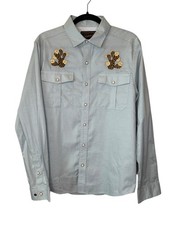 NWT Howler Bros Gaucho Snapshirt Prickly Pears Medium M Western Pearl Snap Shirt