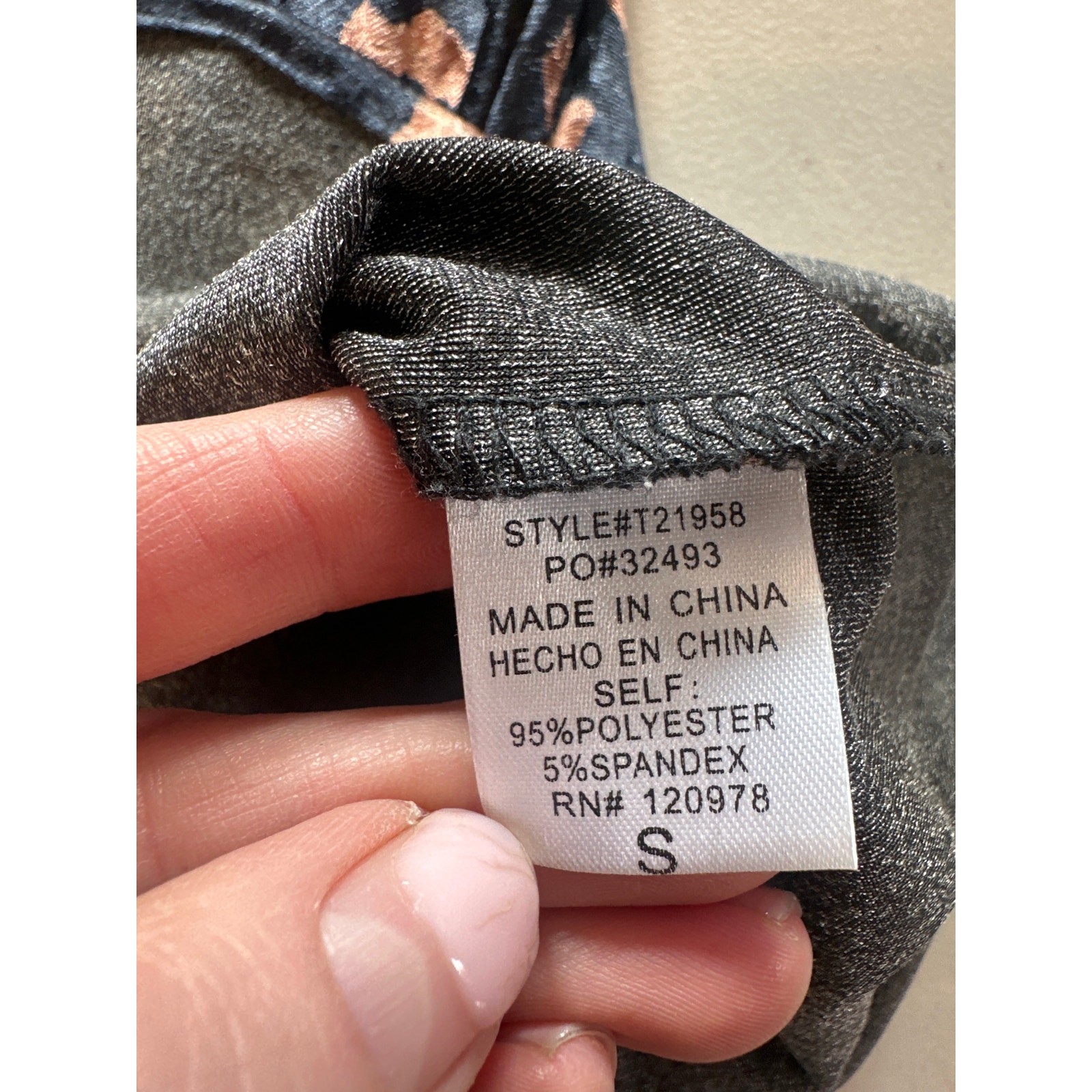 Entro Leopard Print Button Down Velvety Blouse - … - image 6