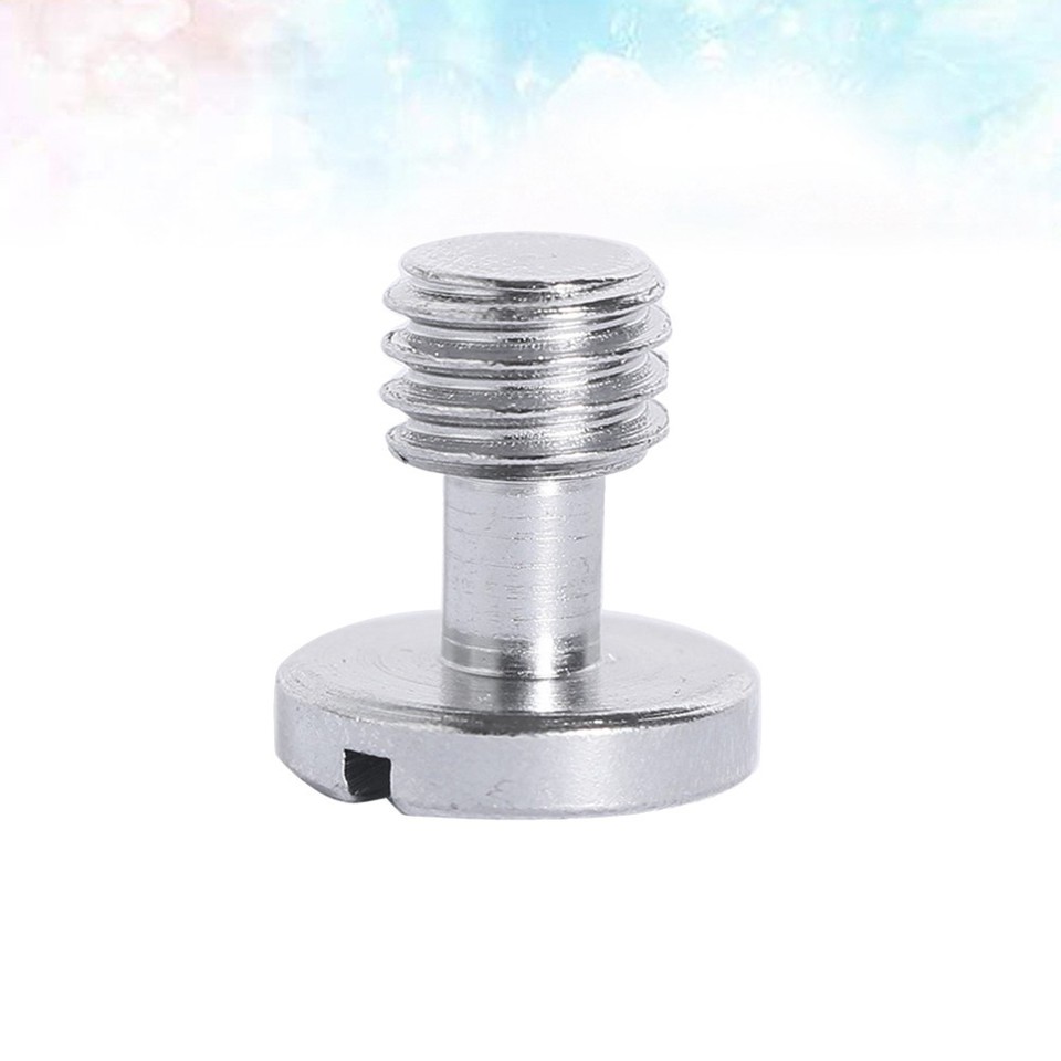 4 Pcs Camera Screw Tripod Mount Adapter Screws Slotted Light Stand ...