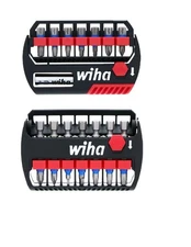 2 PACK - WIHA Terminator Blue Impact Bits - 2" Long 7pc + 1" Long 8pc - New