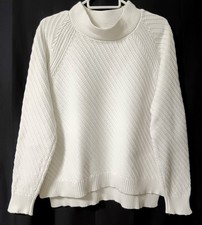 Strickpullover HOLEBROOK Baumwolle Weiß Gr.4...