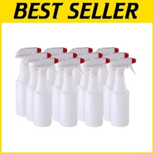 Adjustable Trigger Sprayer Bottles - 16 oz 12 Pack
