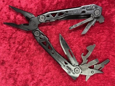 Gerber Suspension NXT Black Oxide 9 Tool Multi-Tool Pliers No Sheath Used (564)
