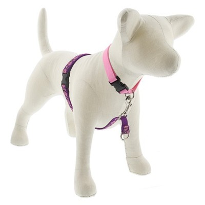 LupinePet No-Pull Dog Harness Rose Garden Pattern Adjustable Comfortable Walks