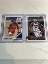 Topps Panini Tyrese Maxey Philadelphia 76ers 2024/25 NBA 2 Card Lot
