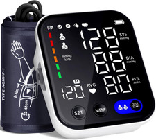 Blood Pressure Monitor, Upper Arm Blood Pressure Monitors for Home Use