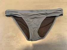 gray VICTORIAS SECRET  swimsuit bikini bottom size medium