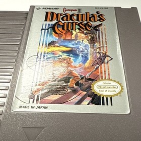 Castlevania III: Dracula's Curse ottime condizioni (Nintendo Entertainment System, 1990). 