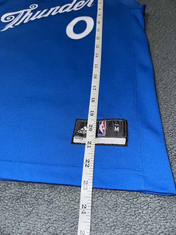 Oklahoma City Thunder 2016 Christmas Jersey Russell Westbrook Size Kids Medium - Image 3 of 4