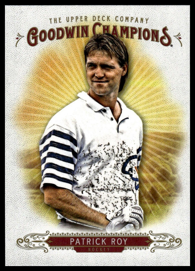 2018 Upper Deck Goodwin Champions Patrick Roy #30