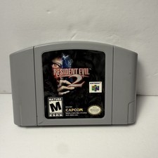 Resident Evil 2 (Nintendo 64, 1999) Authentic Tested Cartridge