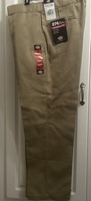 Dickies 874 Original Fit Work Pants Men's 38x30 Khaki Beige NWT Stain Resistant