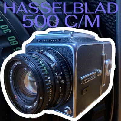 HASSELBLAD 500C Planar 80mm F2.8 A12付き Hasselblad 500C/M camera w/ T* Planar 80mm F2.8 C lens + A12