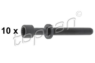 TOPRAN Zylinderkopfschraubensatz 109 546 für A4 POLO GOLF AUDI VW SEAT 1G1 19E 2