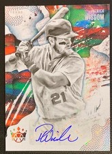 2019 Panini Diamond Kings - Autograph Card - Patrick Wisdom - Texas Rangers