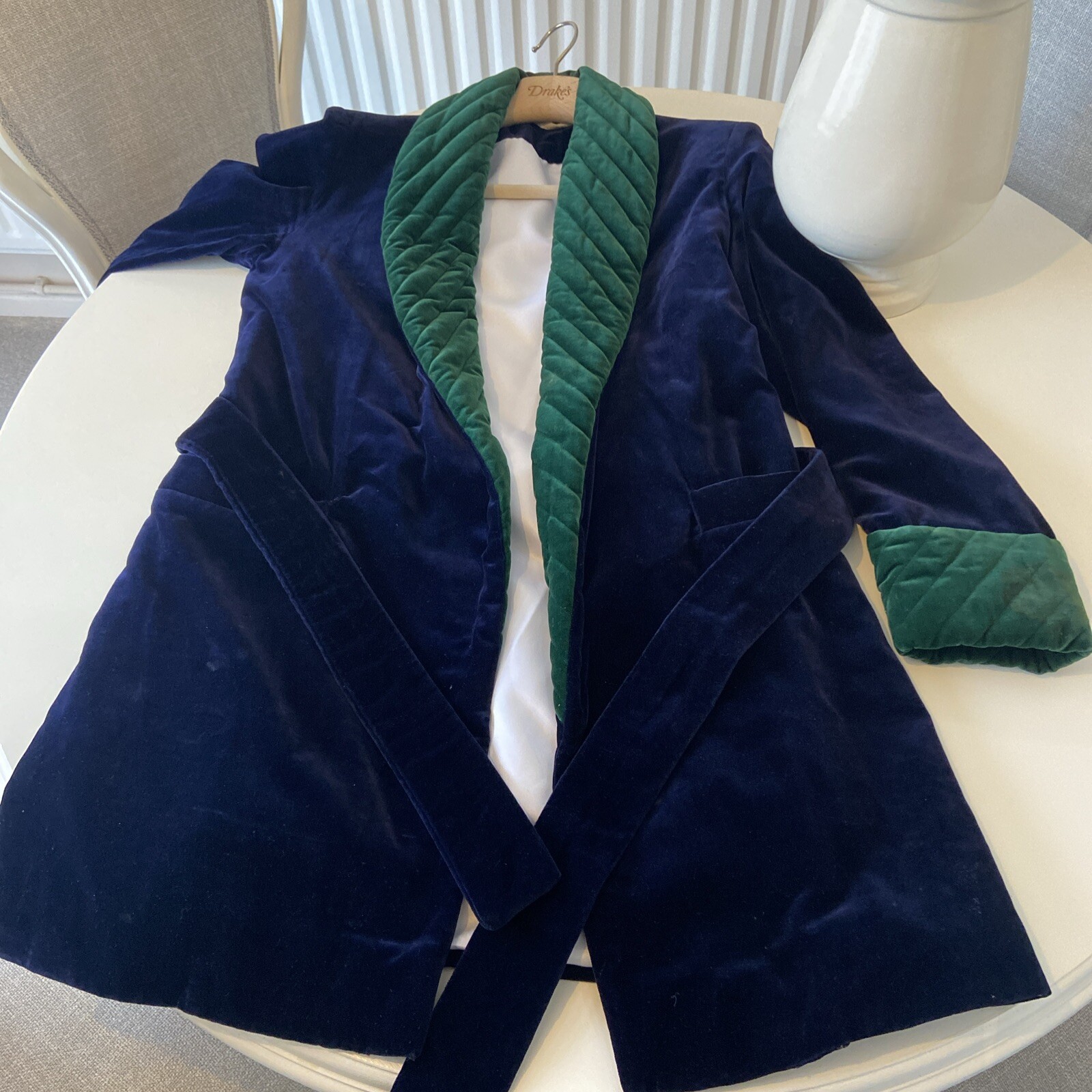 Turnbull Asser Smoking Jacket/ Gown Vintage eBay