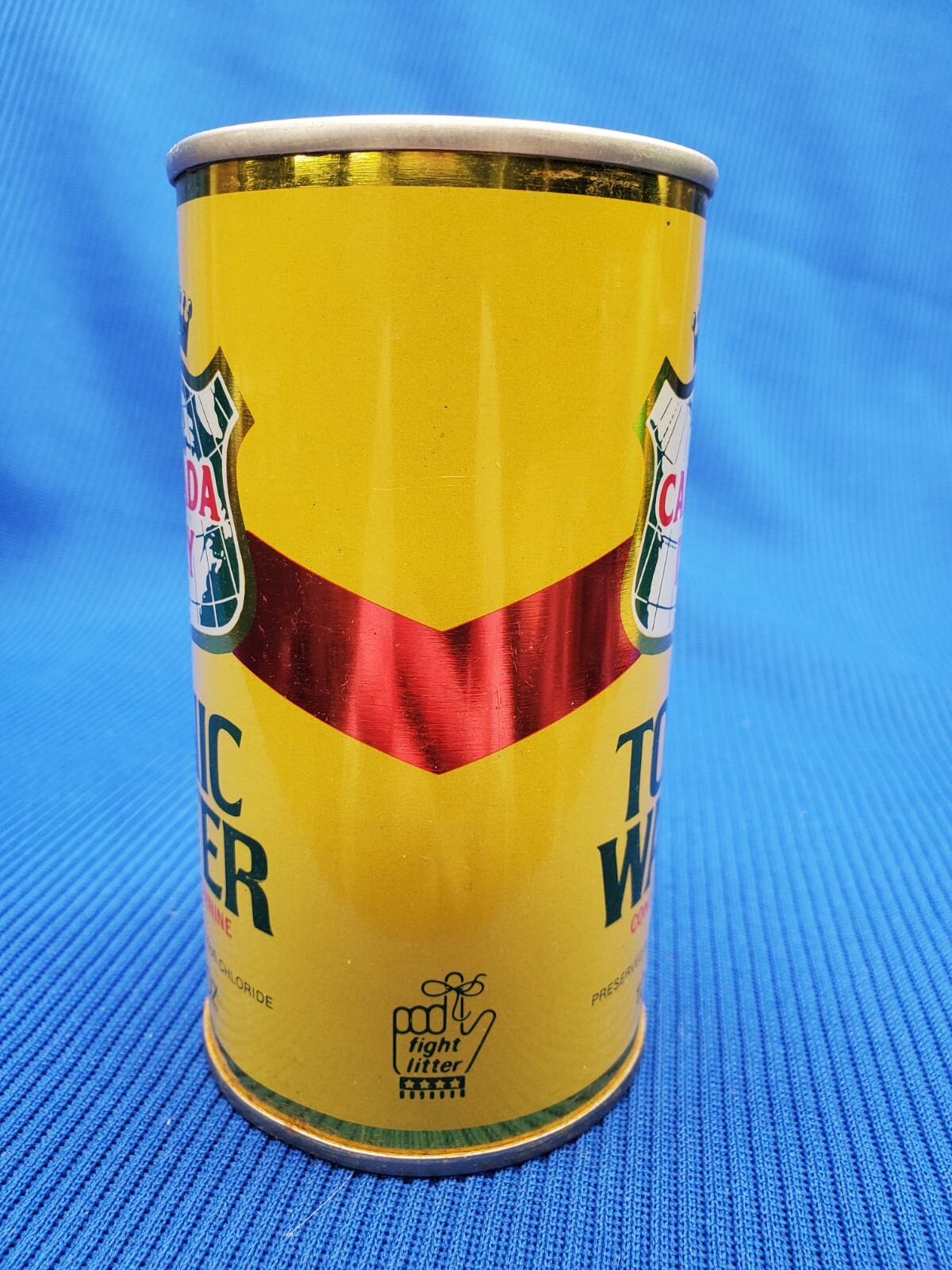 Vintage CANADA DRY Quinine Tonic Water 12 oz SS Tab Soda Can