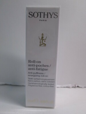 SOTHYS anti puffiness energizing roll on for eyes 15ml/0.50ml NEW
