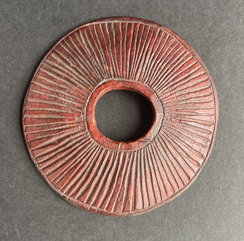 Vintage Chinese Fisherman w/ Hat - Hand Carved Rosewood Mudman Figurine Decor - Picture 15 of 24