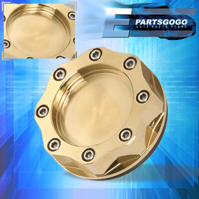 For RX7 RX8 MX5 Miata Protege JDM VIP Engine Motor Screw In Oil Filler Cap Gold