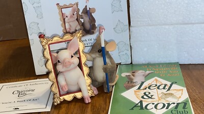 Charming Tails '' You   Re Ein Arbeit Von Kunst '' Dean Griff Feder Schwein