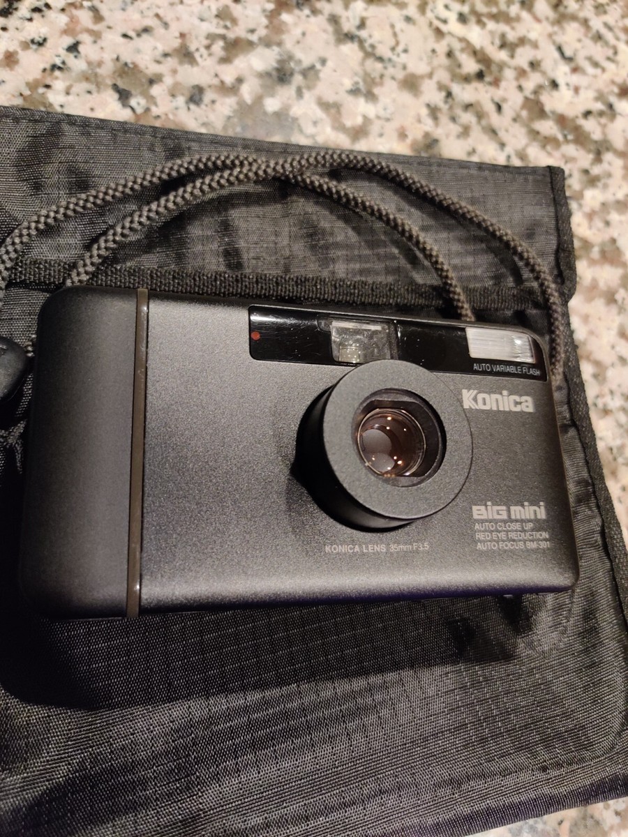 Konica BIG mini BM-301 ブラック KONICA BiGmini BM-301 | ヨアケマエカメラ