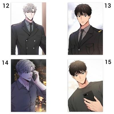 Passion Manhwa Passion Manga Ilay Riegrow Taeui BL Photocards Yaoi