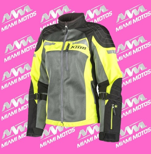 KLIM Avalon Jacket Hi-Vis Grey black 