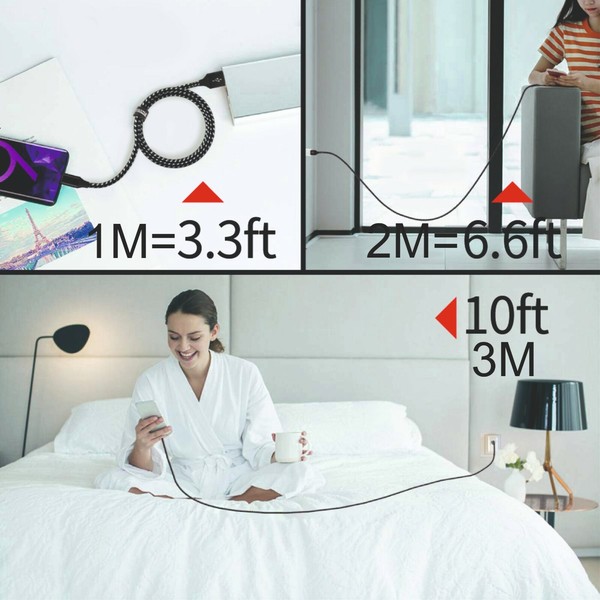 Image 2 - USB-C Lead For Samsung S9 S10+ S20+ S21 Type C Charging Fast Charger Phone Cable