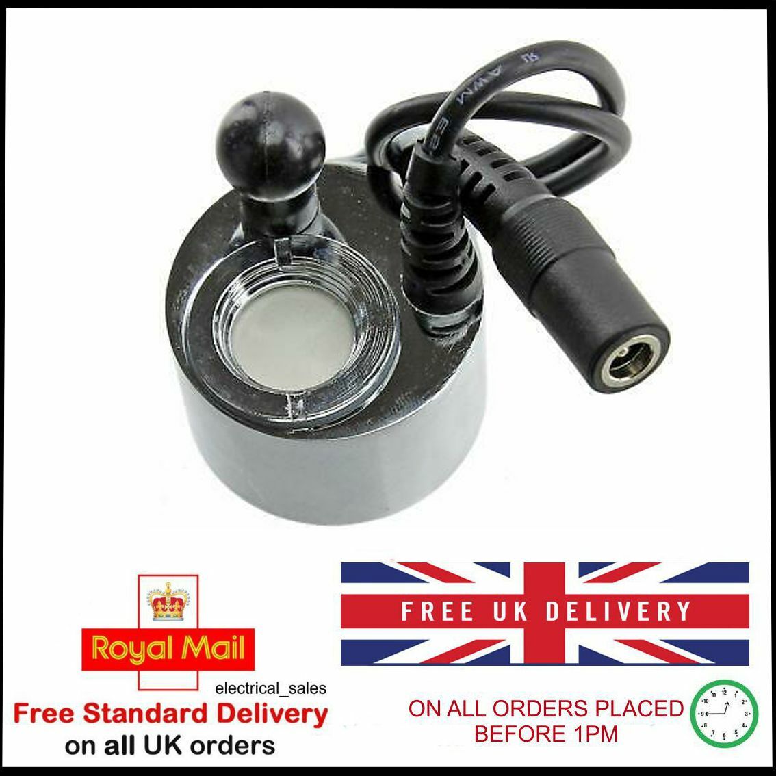 GENUINE DIMPLEX OAKHURST GLASS DISK TRANSDUCER OPTI-MYST ELECTRIC FIRE  M-011B | eBay