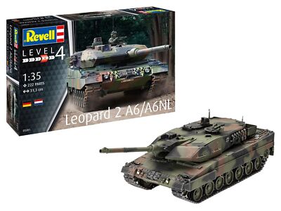 Revell 03281  BW Leopard 2A6/A6NL  Level 4  1:35 NEU/OVP