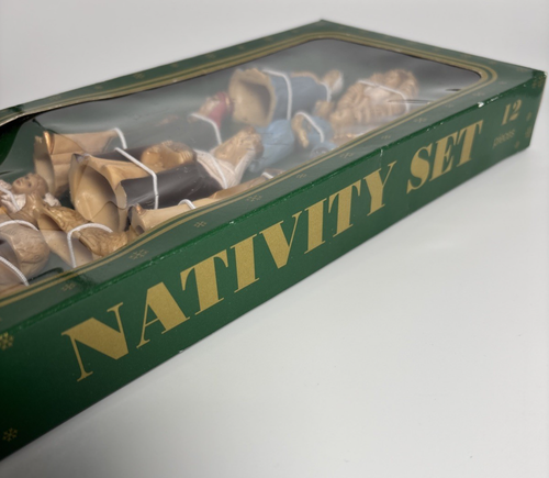 Christmas Nativity Set 12-Piece HJ Sherman Co Jesus, Mary, Joseph, 3 Kings + New - Picture 11 of 13