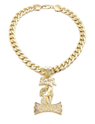 アクセサリー AFB x HYPNOTIZE CUBE CHAIN NECKLACE NEW HYPNOTIZE MINDS PENDANT & 20