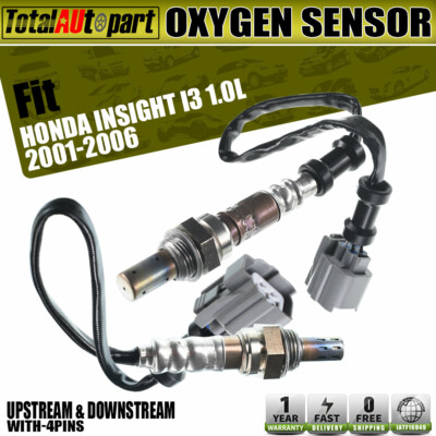 2x Oxygen Sensor for Honda Insight 2001-2006 Up & Downstream 250-24477 250-54005