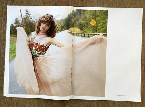 *Editorial Only* Helena Christensen Russh Magazine by Tim Barber June/July 2016 - Picture 5 of 6