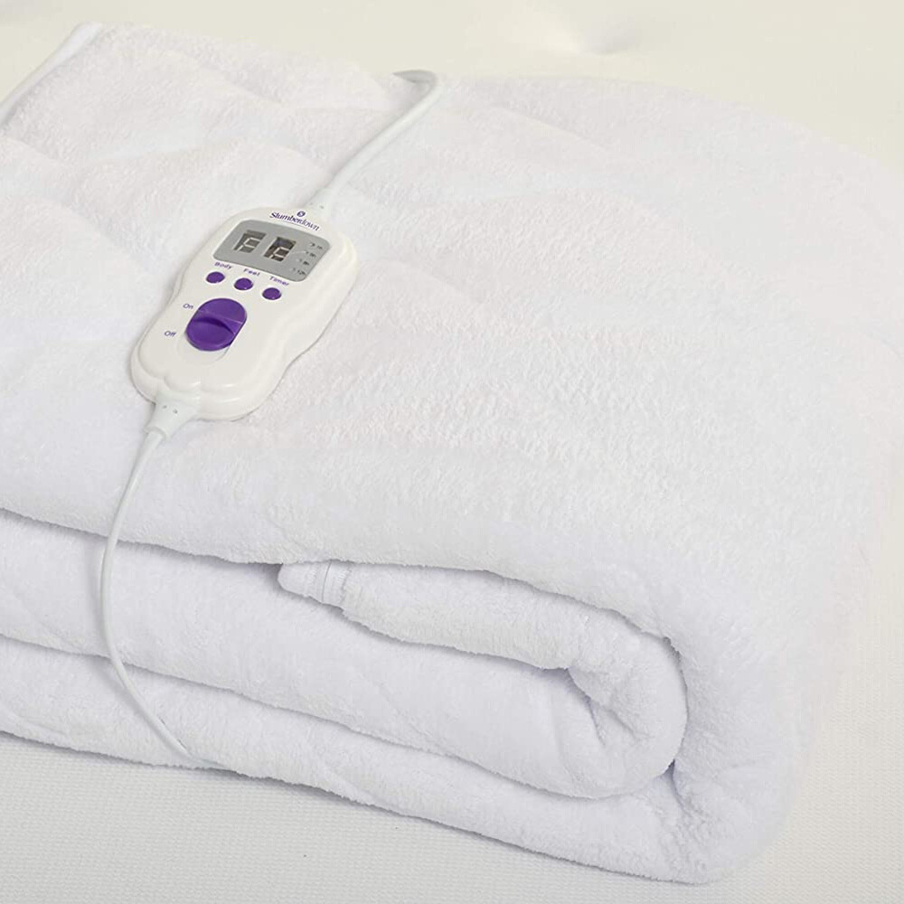 Slumberdown Wonderfully Warm Dual Control Electric Blanket - Double  5012924063257 | eBay