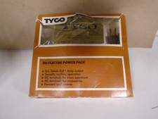 VINTAGE TYCO 899 HO SCALE MODEL RAILROAD TRANSFORMER IN ORIGINAL BOX TESTED OK