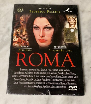 DVD ''ROM'' VERSIEGELT FEDERICO FELLINI DIGIPACK ED. VERKAUF LICHTINSTITUT ITALIEN