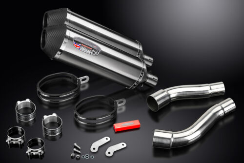 Triumph Street Triple R 675 2007-12 13.5" X-Oval Stainless Exhaust Muffler Kit - Picture 5 of 5