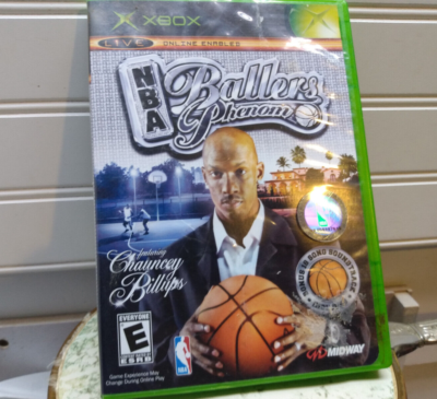 Microsoft XBOX NBA Ballers Phenom Chauncy Billups Video Game DVD