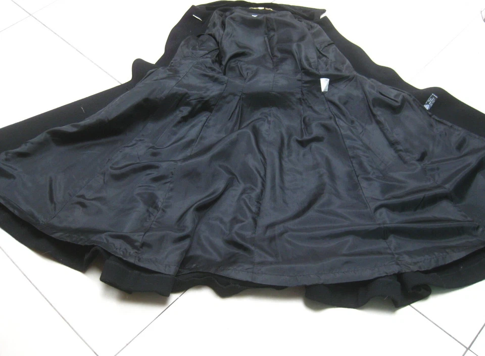 ABRIGO PRINCESA WINDSMOOR LANA PURA 16 RIBETE TERCIOPELO FITFLARE MARY POPPINS victoriano Foto 4 de 4