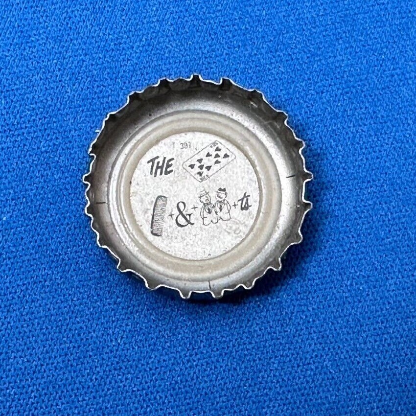 Lucky Lager 1980's bottle caps with Rebus Puzzle