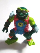 Vintage 1990 Teenage Mutant Ninja Turtles Leo Surfing Beach Wetsuit Figure